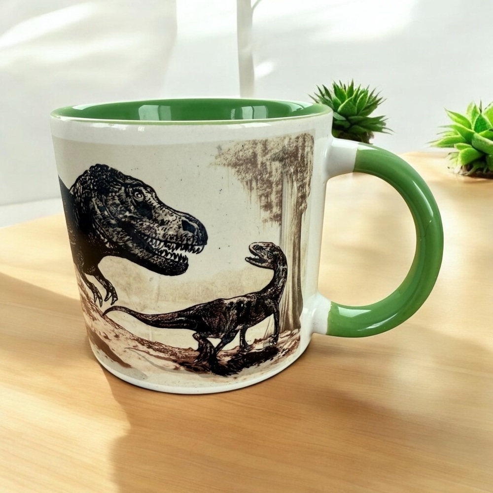 DISAPPEARING DINOSAURS MUG THE UNEMPLOYED PHILOSOPHERS GUILD 2015